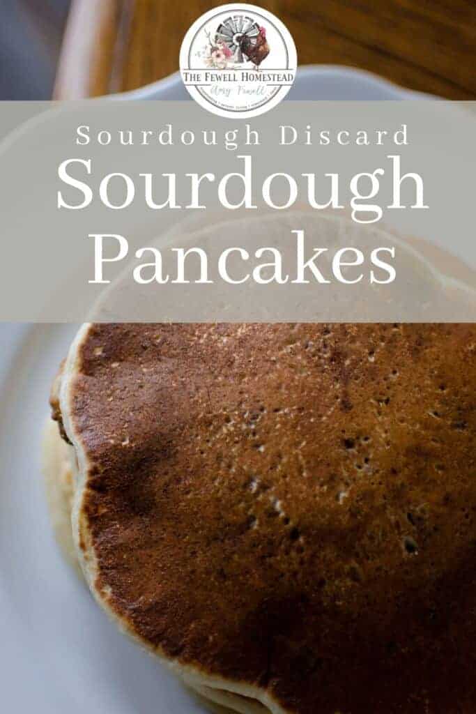 Traditional Sourdough Pancakes with Sourdough Discard