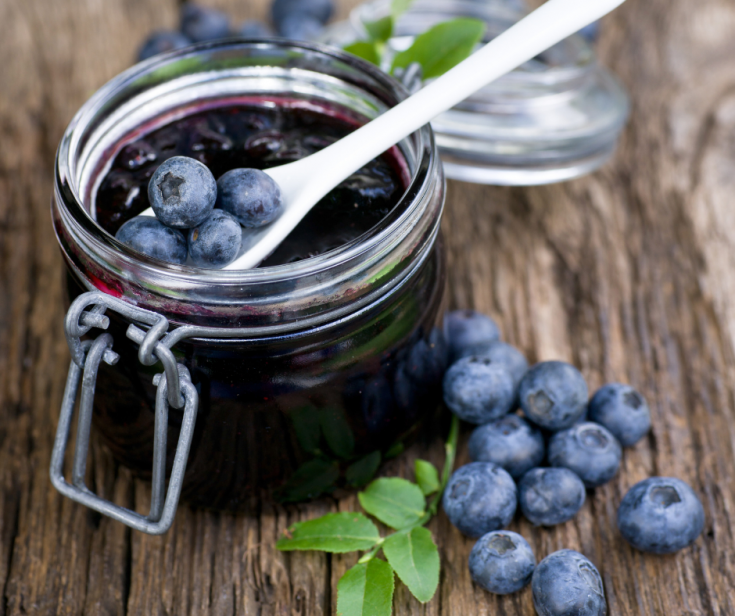Canned Blueberry Jam
