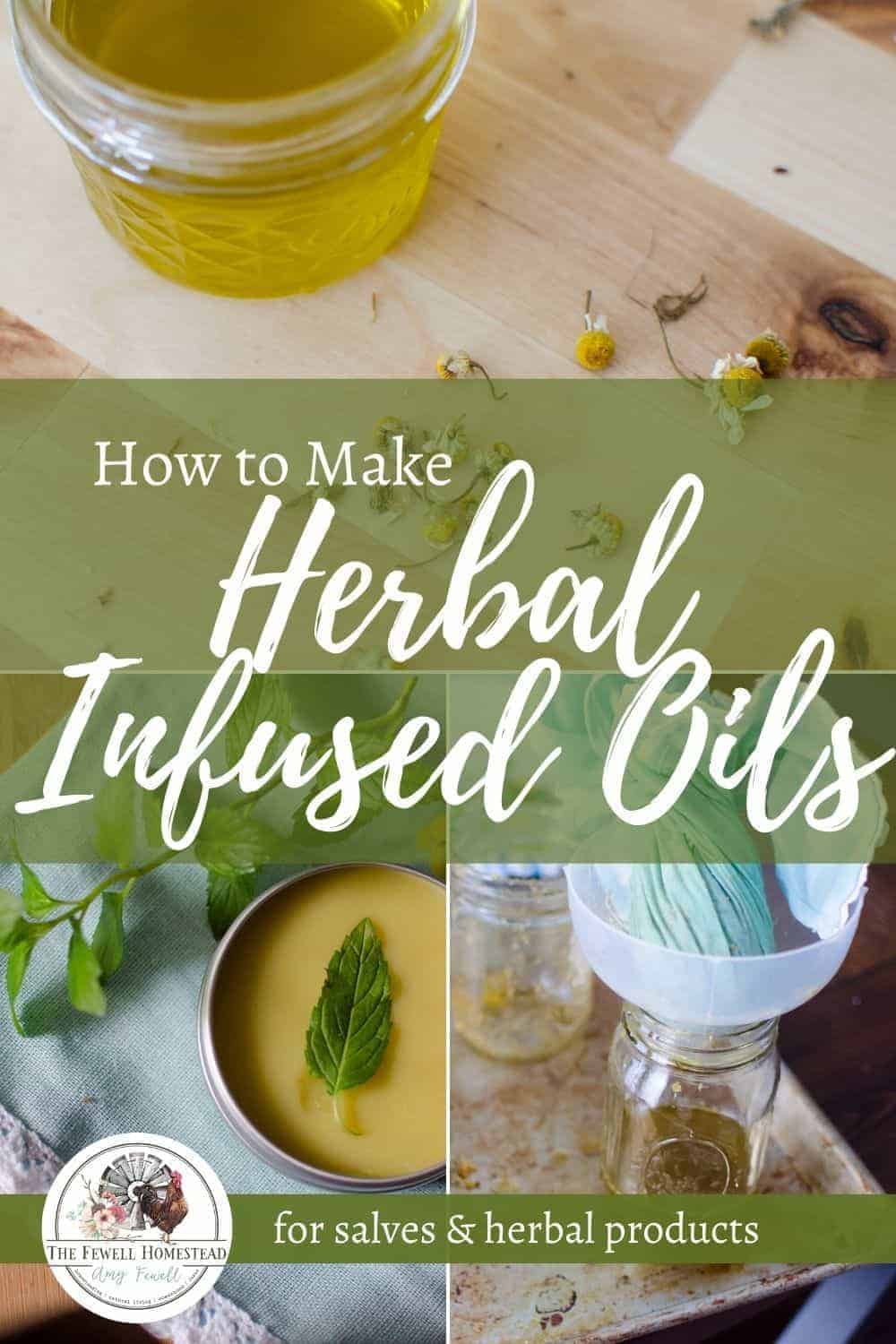 How To Make Herbal Infused Oil For Salves And Herb Products Amy K Fewell