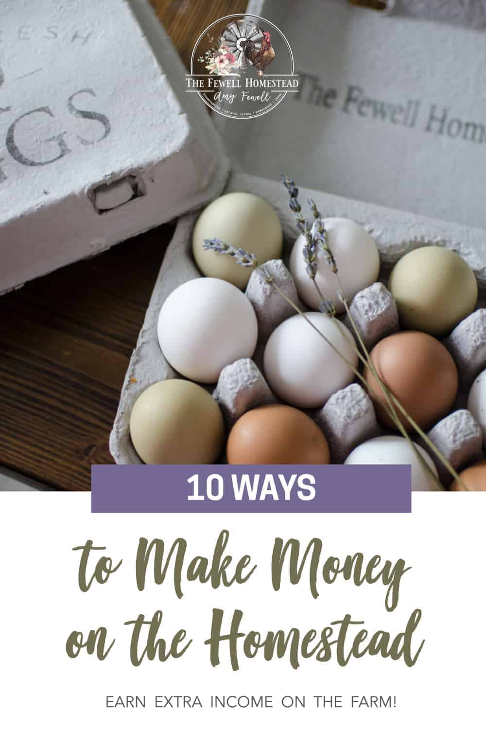 10 Ways to Make Money on Your Homestead | Amy Fewell