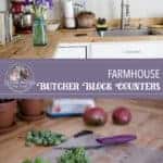 Farmhouse Butcher Block Counters