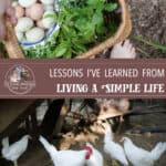 What Living A Simple Life Has Taught me